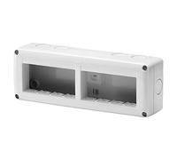 Gewiss combi system 40 - Contenedor combi system 40 8 módulos ip40