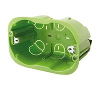 GEWISS - GW24403PMDY - Caja rectangular con inserciones de fijación, 3 plazas, para paredes móviles, 110 x 73 x 50 cm