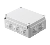 Gewiss GW44007 - Caja de derivación con tapa baja con tornillo IP44, dimensiones internas 190 x 140 x 70 cm