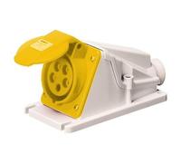 Gewiss gw62486 - toma de corriente (3p+t, 4 h, ce, enec, amarillo, ip4