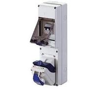 Gewiss GW66391 - Combibloc asd 1pr: 2 polos+tierra ip44