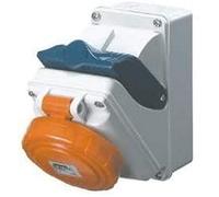 Gewiss GW66452 - Toma de Corriente (3P+T, 6 h, Rojo, IP55, 400 V, 16 A)