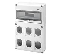 Gewiss Caja de tomacorriente GW68008N Caja registradora Blanco