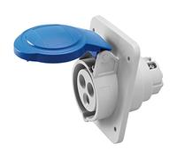 Gewiss hp - Base/s inclinada 10o hp 2 polos+tierra 32a 230v 6h ip44