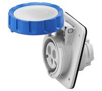 Gewiss hp - Base/s inclinada 10o hp 2 polos+tierra 16a 230v 6h ip67