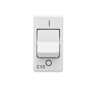 GEWISS Interruptor Automático Magnetotérmico 1P+N C10 10A 3KA 230V AC 50/60Hz