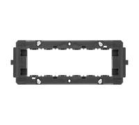 Gewiss Soporte de 6 plazas, placa Top System/Virna/Classic, System