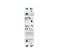 GEYA Contactor modular automático Control de circuito doméstico Montaje en riel DIN 2Pole 20A 2NO AC220V