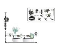 GF GARDEN 1 Kit 20 Due.5 RECO Negro
