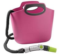 GF Garden Aquapop Manguera Extensible Metros, con Kit, para Riego de Jardines, Macetas, Balcones, Terrazas y Galerías, Rosa, 30 metri