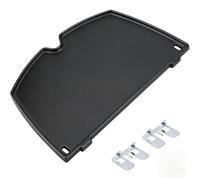 GFTIME 38.6cm 6559 Accesorios de plancha de hierro fundido para Weber Q200 Q220 Q2000 Q2200 396000 396001 396002 566002 53060001 54060001 Piezas de repuesto