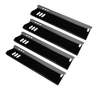 GFTIME 38cm Placa de Calor Barbacoa de Gas Piezas de Repuesto para Dyna-Glo DGF510SSP, DGF510SSP-D, Backyard BY12-084-029-98, Uniflame GBC1059WB, y otra Parrilla Barbacoa Acero de Porcelana Reemplazo