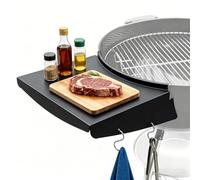 GFTIME 57cm Placa caliente para Parrilla Weber Master Touch de y Parrillas de Carbón Hervidor Originales, Parrilla de Carbón Napoleón de 57 cm, Pliegues de Mesa para Barbacoa al Aire Libre