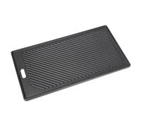 GFTIME Plancha de Hierro Fundido Reversible de 45 x 24 cm para todos los modelos RÖSLE VIDERO G2, G3, G4 y G6 (a partir del año de modelo 2021), Accesorio Universal de Hierro Fundido para Barbacoa