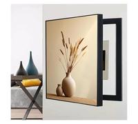 GHHQQZ Cubierta decorativa medidor eléctrico Estilo vertical tapar cuadro de luz decora Ocultar Contador Tapa Pasillo, balcón(F,35x45cm)
