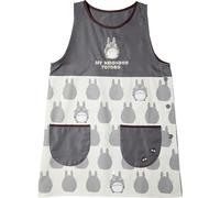 Ghibli Mon Voisin Totoro - Delantal de silueta de Totoro (84 x 61,5 cm), color gris