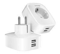 Enchufe inteligente GHome con monitorización del consumo energético.
