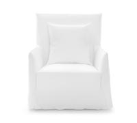 Ghost 04 Sillón Lino Bianco
