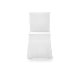 Ghost 23 Silla de Comedor Lino Bianco