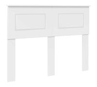 GHVBNMF Cabecero de cama blanco 123 x 3 x 90 cm moderno respaldo cama | Elegante panel de dormitorio: superficie de fácil cuidado, profundidad compacta y diseño atemporal para cualquier habitación.