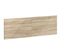 GHVBNMF HAARLEM - Cabecero de pared (madera de roble, 160 cm) | Cama de pared para dormitorio que ahorra espacio con compartimentos integrados y acabado de roble Sonoma de fácil cuidado.