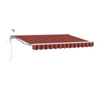 GHVBNMF Toldo articulado extensible de 2,5 x 2 m con mando a distancia | Elegante parasol para patio y jardín con ajuste de inclinación continuo y fácil montaje en pared.