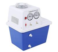 Ghzste Bomba de vacío de agua circulante de 180 W, 60 l/min, 8 m de carrera, cabezal de PTFE resistente a la corrosión con diseño de doble grifo para destilación por evaporación en laboratorio