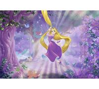 Giant Disney Princesa Pared Mural Papel Pintura Foto Morado Tangled Rapunzel