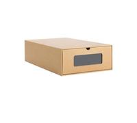 GiaoRosi Caja de Zapatos Apilable de Cartón Grueso con Cajón Extraíble para Botas.