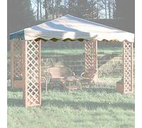 GIARDINI DEL RE - 50509 Toldo para Gazebo Maxima, Recubierto de PVC, Color Crudo