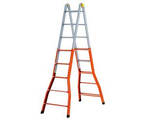 Gierre M32643 - Escalera telescopica acero 5+5 peldaños