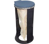Gies Müllsackständer EcoLine para Bolsas de Basura hasta 120 Litros Negro