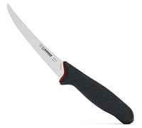 Giesser since 1776 - Made in Germany - Cuchillo deshuesador con mango antideslizante PrimeLine, 15 cm de hoja muy flexible, negro, cuchillo de carnicero afilado apto para el lavavajillas, inoxidable