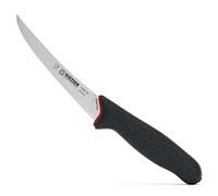 GIESSER since 1776 - Made in Germany - Cuchillo deshuesador con mango antideslizante PrimeLine, hoja fuerte 15 cm, negro, cuchillo de carnicero afilado apto para el lavavajillas, inoxidable