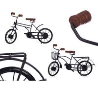 Giftdecor Bicicleta Decorativa Negra Surtida