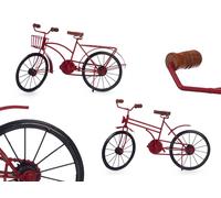 Giftdecor Bicicleta Decorativa Roja Surtida