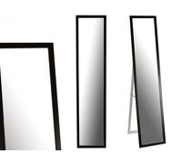 Giftdecor Espejo de Pie Negro 30 x 120 cm