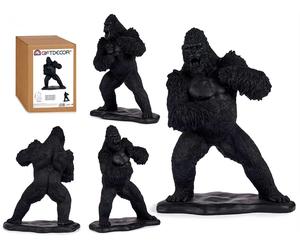 GIFTDECOR Gorila enfadado negro
