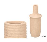 Giftdecor Jarrón Sahara Boca Estrecha Tierra Mediano