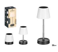 GIFTDECOR Lámpara de Sobremesa Telescópica Negra