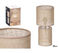 GIFTDECOR Lámpara de Sobremesa Trenzada Natural
