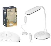 Giftdecor Lámpara Flexo Cargador Blanco