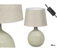 Giftdecor Lámpara Rayas Verde 52cm