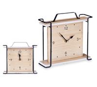 Giftdecor Reloj de sobremesa cuadrado con asa
