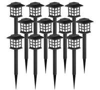 GIGALUMI - Luces solares para exteriores, impermeables, para jardín, paisajes, caminos, patios, entradas, pasarelas, etc.