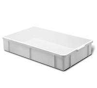Giganplast Caja Transport Plástico Blanco 60 x 40 x 8 cm