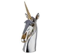 GILDE Aurex - Figura Decorativa de Resina con diseño de Unicornio, 33 cm de Alto x 18 cm de Ancho