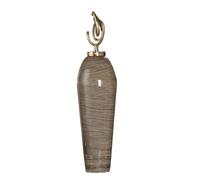 Gilde Escultura Decorativa, Metal, marrón, Altura 66 cm