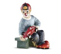 GILDE Gildeclown - Figura Decorativa de Payaso con Texto en alemán Mein Ganz Stolz (Pintado a Mano)
