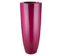 Gilde Übertopf XXL, "Konus", Fiberglas, Kunstharz, pink, VE 1, H. 90 cm, D. 36 cm 89401